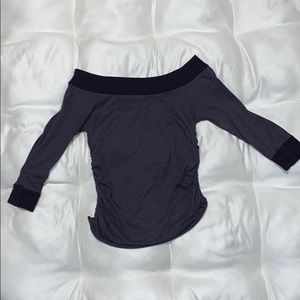 Off the shoulder top